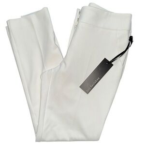 Iris Setlakwe NWT Women’s Size 2 Ivory White Cropped Cigarette Trousers Pants